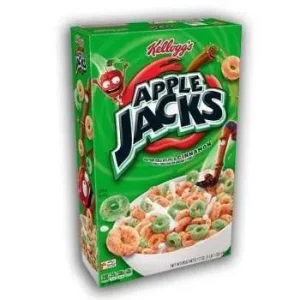 Kellogg’s Apple Jacks, cereali alla mela e cannella 286g