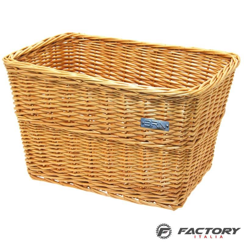 Cesto bici in vimini BRN Ginevra naturale