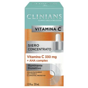 CLINIANS Vitamina C Siero concentrato illuminante protettivo con AHA complex 30ml