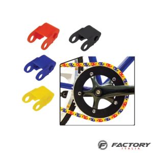 Copricatena colorati in plastica