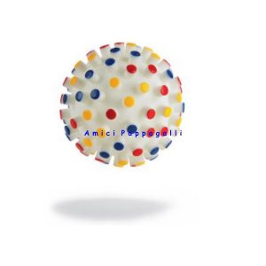 Palla gioco punte grosse media per cane