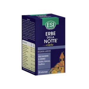 Erbe Della Notte Activ 50 Naturcaps Per Favorire Il Sonno