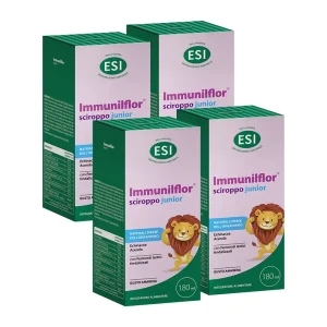 Immunilflor Sciroppo Junior 180ml 4 Confezioni