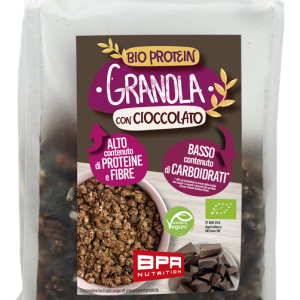Bio Protein Granola 250g con Cioccolato