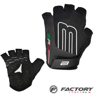 Guanti ciclismo estivi BRN Gel Pro Bend neri Italia