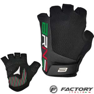 Guanti ciclismo estivi BRN Gel Pro Line neri Italia
