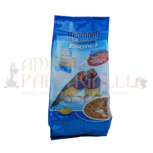 Mangime per Esotici 1kg – Harmony – Miscela per bengalini, diamanti di gould, passere del giappone…