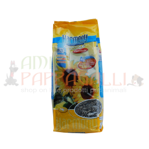 Semi di Girasole piccolo Harmony 1kg – per pappagalli, parrocchetti