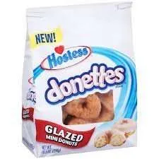 Hostess Donettes Mini donuts Sugar glazed