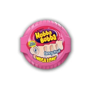 Hubba Bubba Mega Long Tape Fancy Fruit, gomma da masticare gusto frutta 56g