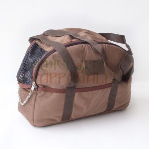Borsa  Trasportino Marrone per cani taglia media