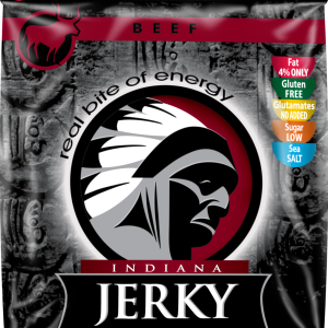 Indiana Jerky Beef Hot&Sweet, carne secca di manzo dolce e piccante 25g