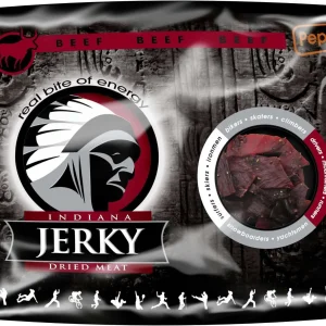 Indiana Jerky Beef Peppered 100g