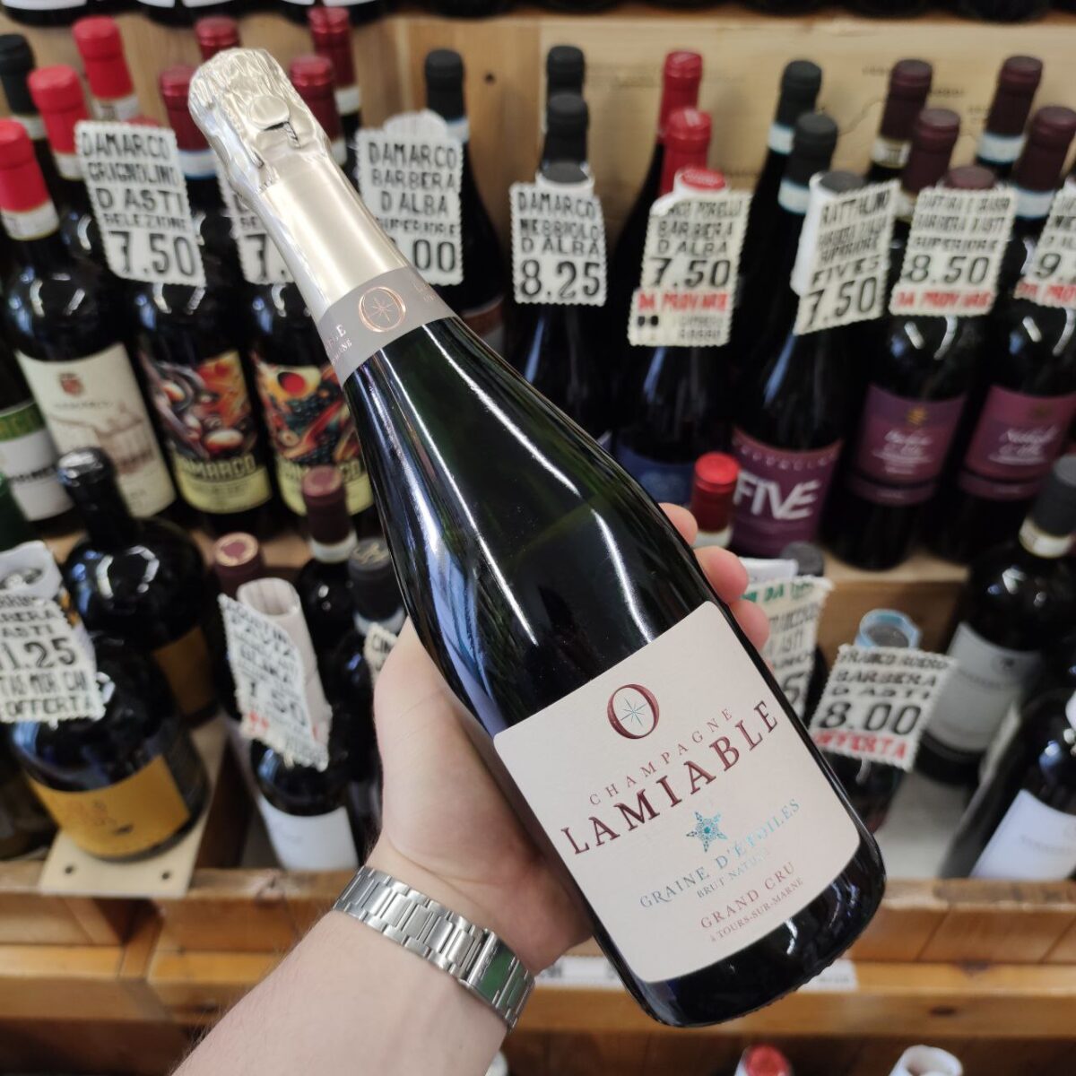 Champagne Lamiable Montagne De Reims-Sud Brut Nature Grain D’Etoile Pinot Nero Chardonnay