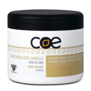 LINEA ITALIANA COE Maschera ai SEMI DI LINO Anticaduta per capelli Deboli e Stressati 500ml