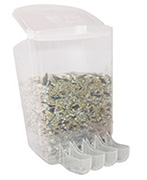 Mangiatoia Top 4 – per le gabbie e voliere di uccelli esotici, canarini, pappagallini le mangiatoie con antispreco