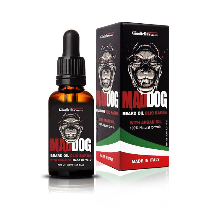 Mad Dog olio barba con olio di argan 30ml