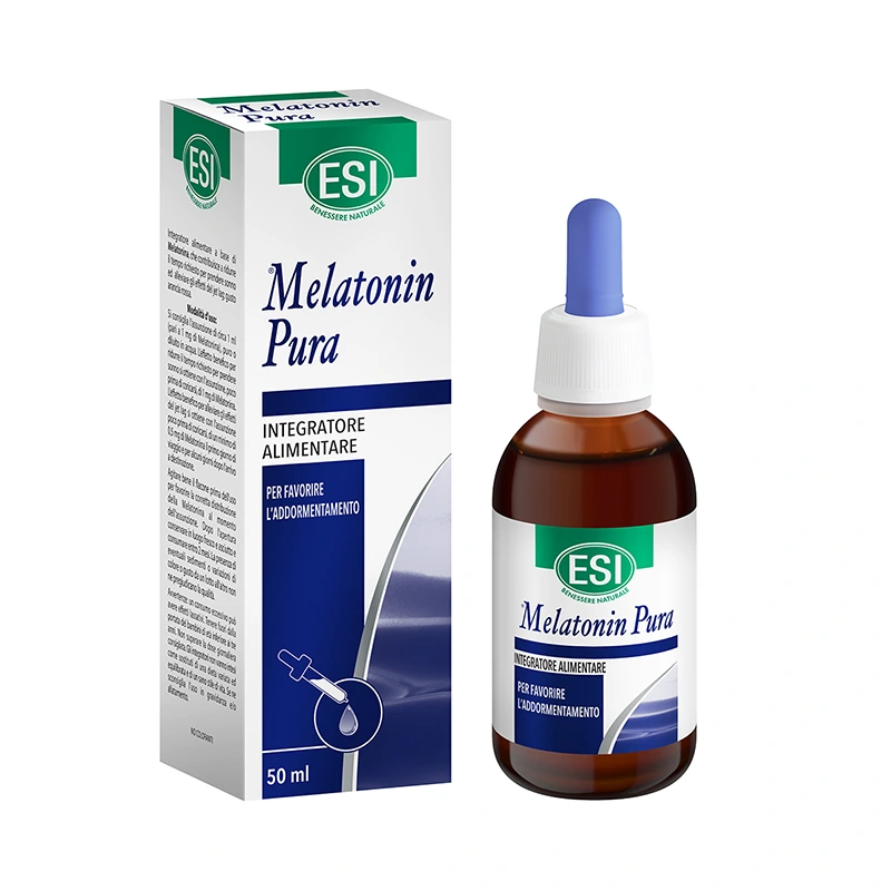 Melatonin Pura Gocce 50ml Favorisce Il Sonno