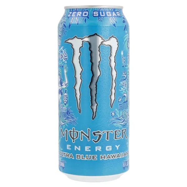Monster Energy Ultra Blue Hawaiian – Energy Drink Zero Zuccheri 473ml