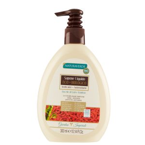 NATURAVERDE Sapone Liquido ECO BIOLOGICO Bacche di Goji e bamboo 300ml