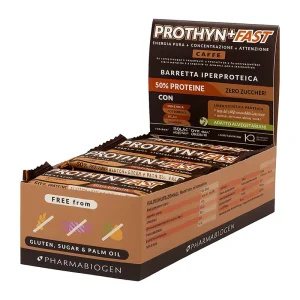 PHARMABIOGEN Prothyn+ Fast CAFFE’ 15 Barrette Iperproteiche da 40g