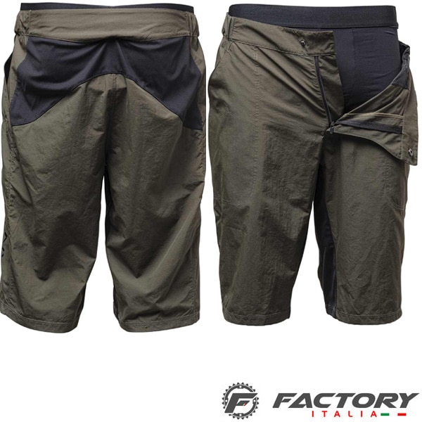 Pantaloncino Freeride BRN Track verde - immagine 2