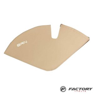 Parapalto paraveste posteriore in similcuoio crema