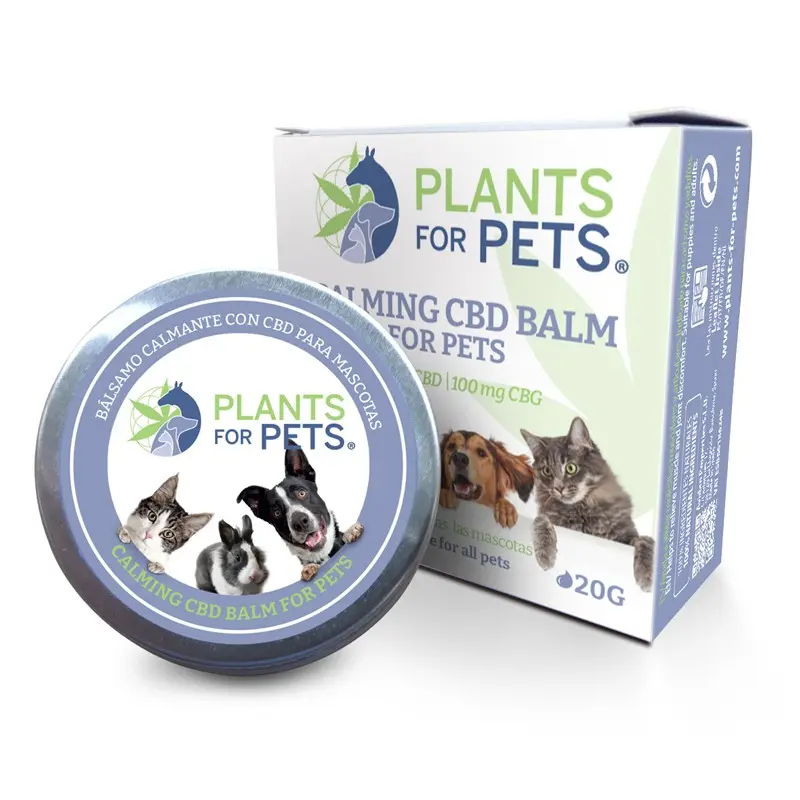 Plants for Pets Balsamo Calmante CBD 500mg CBG 100mg (20gr)