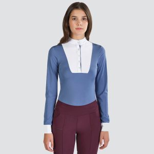 POLO DONNA ESTER MANICHE LUNGHE SARM HIPPIQUE