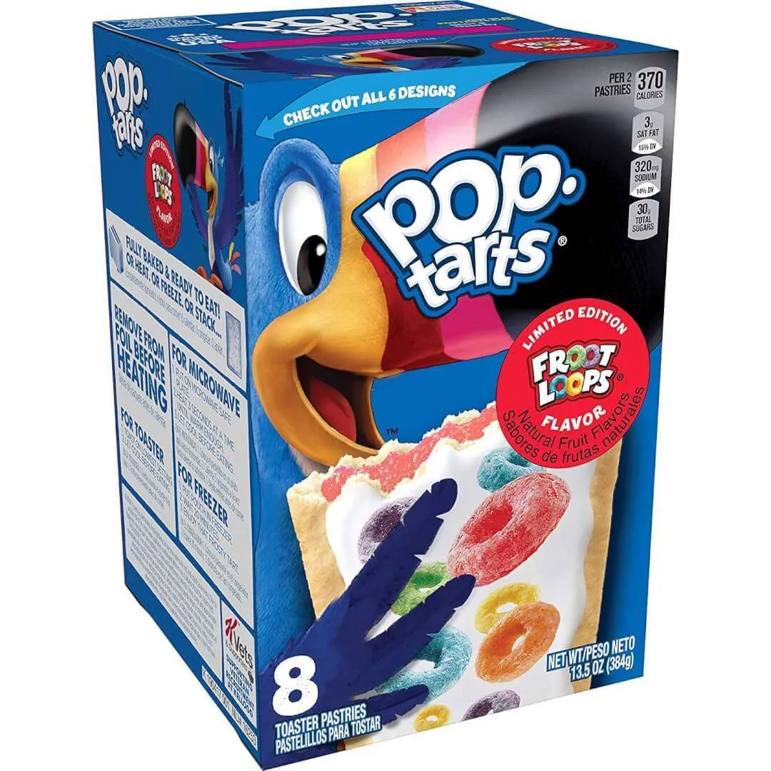 Pop Tarts Froot Loops 8 Pezzi