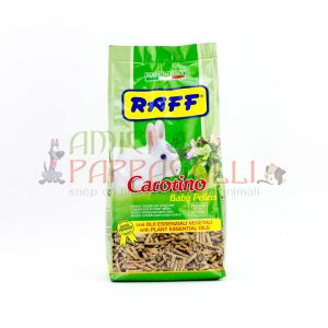 Raff Carotino Baby pellet 800g – Mangime per conigli nani cuccioli