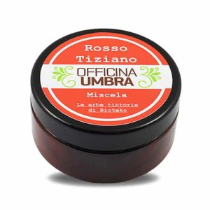 Tinta Vegetale in Polvere Colore Rosso Tiziano Bioteko