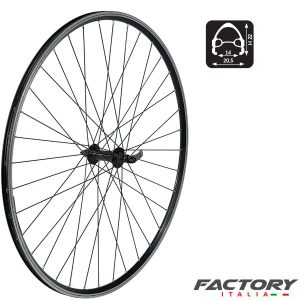 Ruota 28 pollici corsa posteriore a filetto 7-8 v