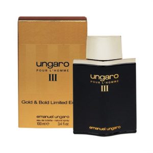 UNGARO Pour l’Homme III Gold & Bold Limited Edition edt 100ml