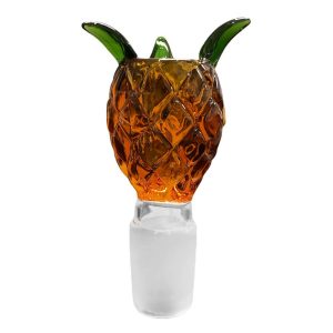 Urban Crew Amber Ananas Bong Glass Bowl Braciere 18mm