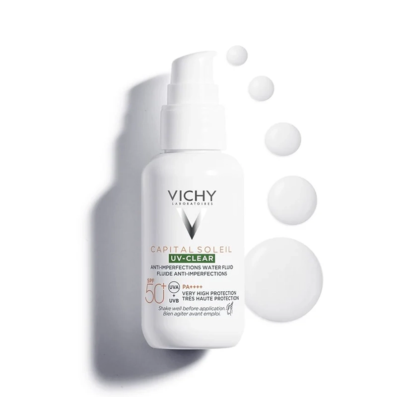 VICHY Capital Soleil UV-CLEAR SPF50+ Fluido Anti-Imperfezioni 40ml