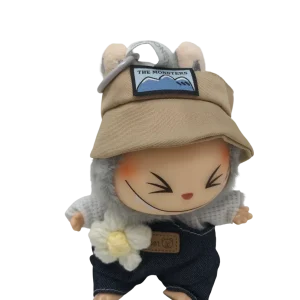 Labubu Style – Peluche Portachiavi con vestito (13) come nella foto