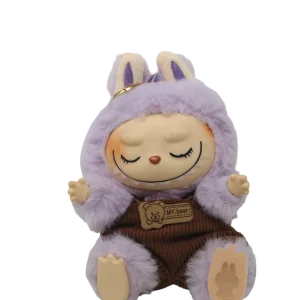 Labubu Style – Peluche Portachiavi con vestito (5) come nella foto