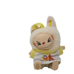 Labubu Style – Peluche Portachiavi con vestito (12) come nella foto