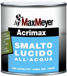 ACRIMAX SMALTO ACRICLICO LUCIDO NERO Lt. 0,75 *