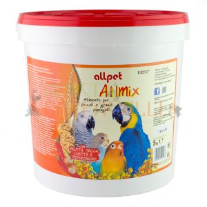 Allmix All-pet alimento di frutta secca mista per piccoli e grandi pappagalli 5kg