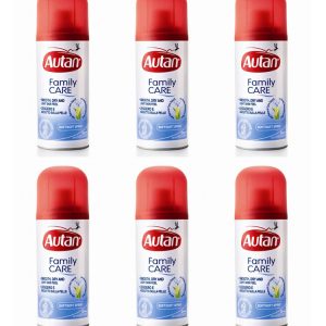 Stock 6pz AUTAN Family Care spray antizanzare 100ml