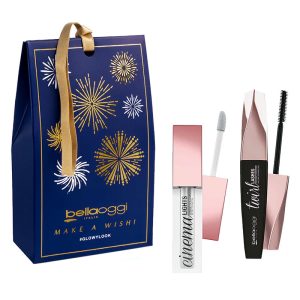 Cofanetto make-up BELLAOGGI #GLOWYLOOK ombretto illuminante 2,1ml + mascara volume 11ml