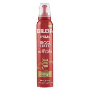 BILBA EXTRA FORTE Spuma capelli Ceramidi e Gocce d’Argan 200ml