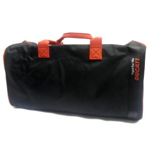 Borsone uomo DUCATI FIGHT FOR ME nero 45 x 25cm