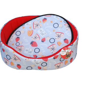 Camon Cuccia ovale “Fragola” misura 3 cm60x53 – lettini per cane