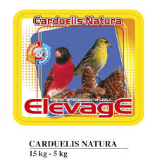 Miscela Carduelis natura Elevage 15kg – Alimentazione per lucherini, cardinalini, organetti…