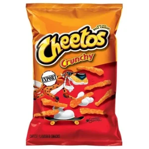 Cheetos Crunchy Big Size, patatine di mais al formaggio 226g