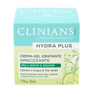 CLINIANS HYDRA BASIC crema-gel viso idratante opacizzante pelli miste e grasse 50ml