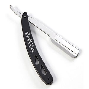 CLUBMAN PINAUD STRAIGHT EDGE RAZOR Rasoio Mezza Lama